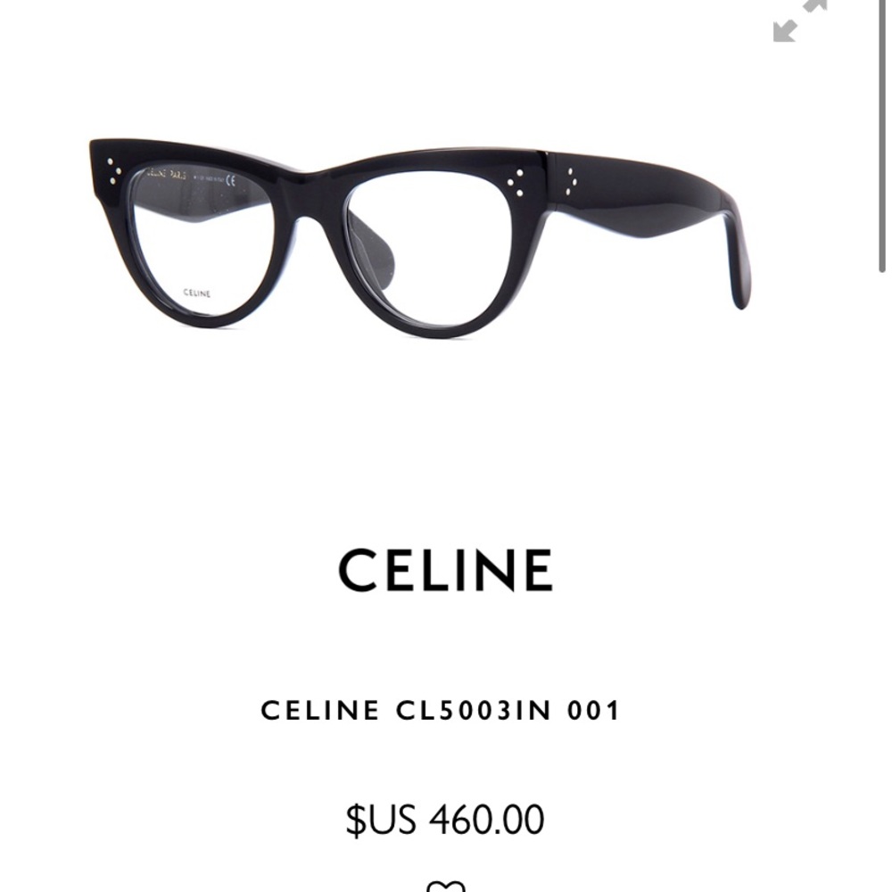NWT Celine eyeglasses